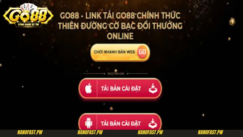 Cách tải Go88 trên hệ điều hành có cấu hình IOS