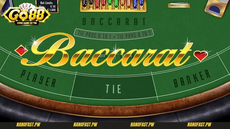 Nắm rõ sơ bộ cũng là cách chơi Baccarat Go88 hay 