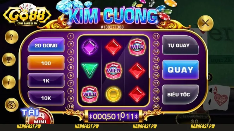 Quy trình đăng ký tài khoản chơi game kim cương Go88