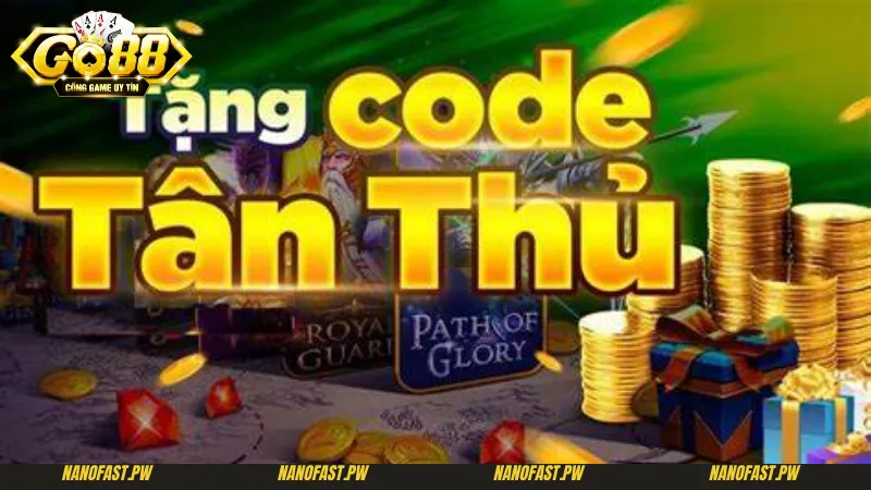 Vật phẩm hấp dẫn có thể nhận từ code tân thủ Go88